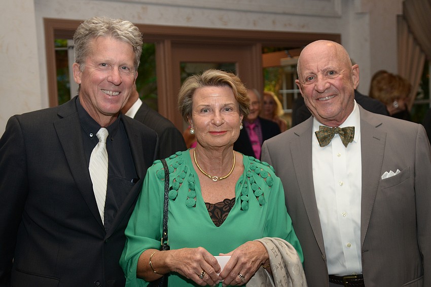 Rich Ridenour with Isabelle and Andre Christen