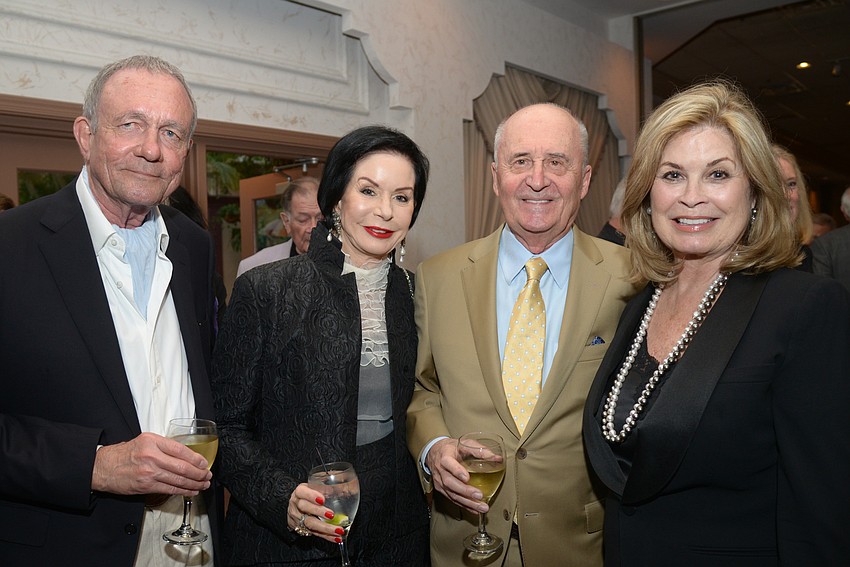 David and Jacqueline Morton with Erik and Sandra Lindqvist