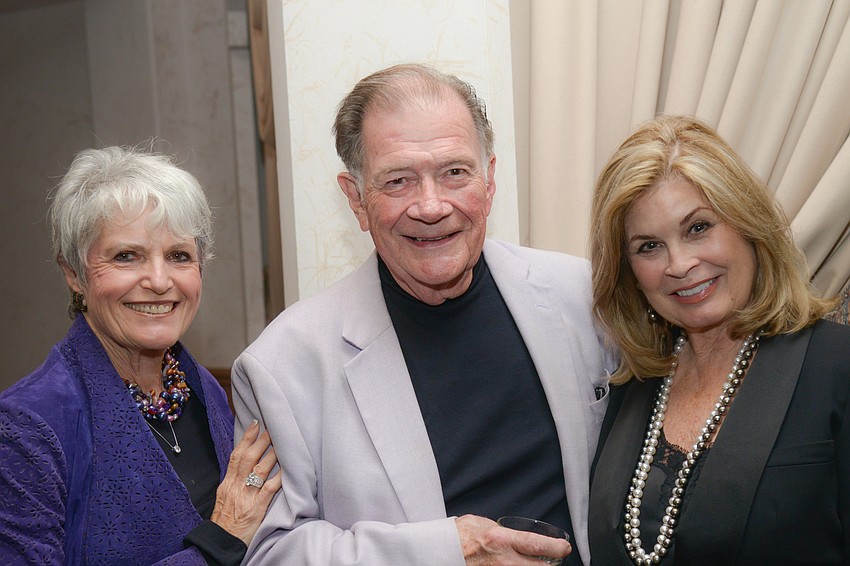 Edie Chaifetz,  Edward Alley and Sandra Lindqvist