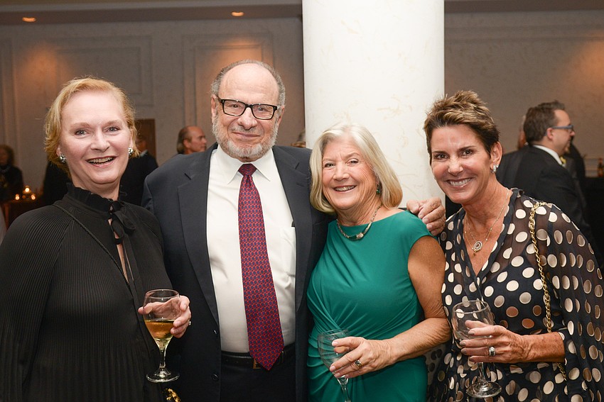 Jean and Joe Volpe,  Chris Butcher and Audrey Robbins