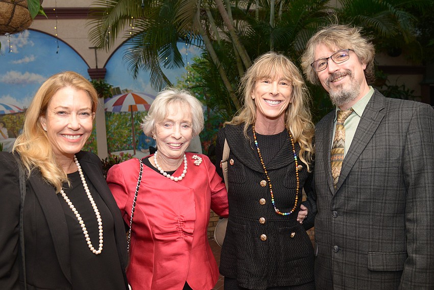 Susan Lawrence, Dorothy Lawrence, Alice Nelson and David Rosenthal