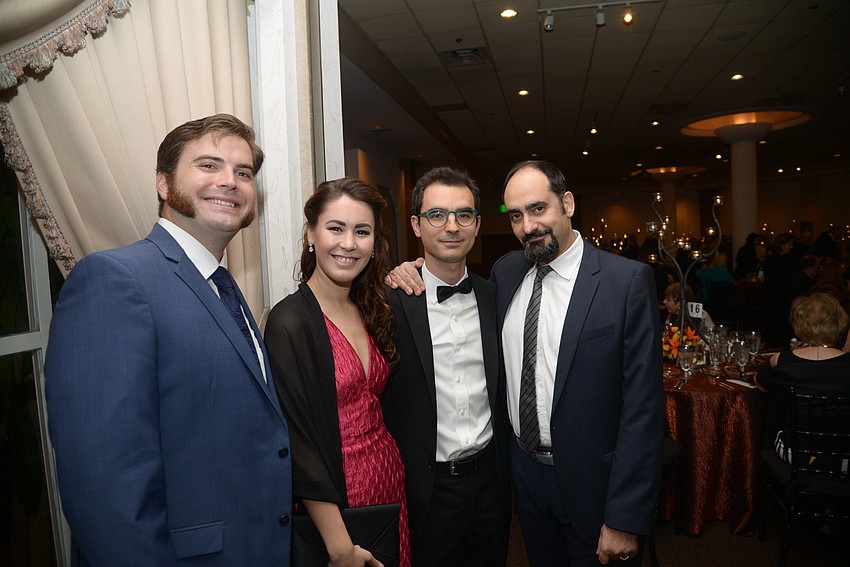 Andrew Surrena, Hanna Dillon, Nicolo Sbuelz and Marco Nistico