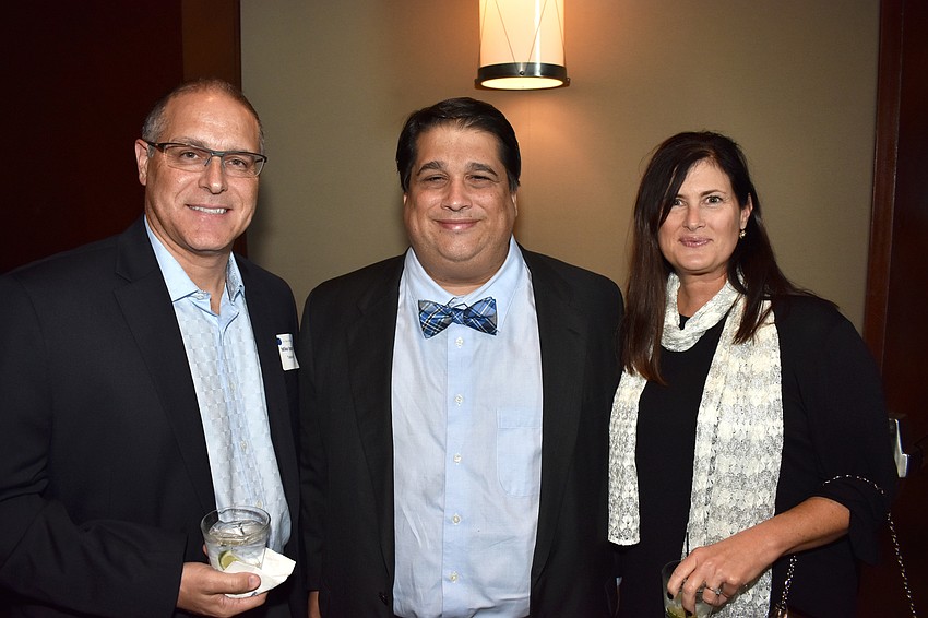 Mike Ippolito, Eric Robbins and Paula Ippolito