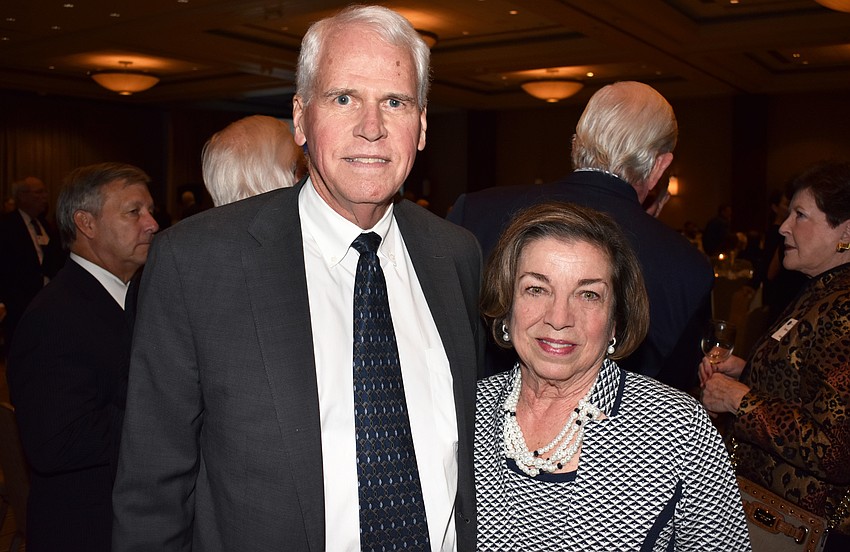 Argus Foundation Lifetime Achievement Award Winner Dan Bailey and his wife, Nancy Bailey