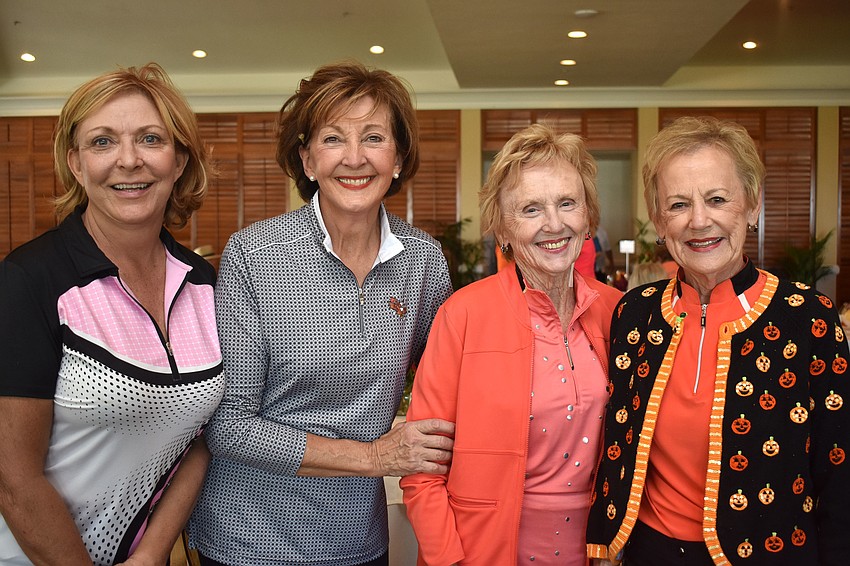 Joann Stein, Tina Skestos, Carol Westwood and Barb Kiefer