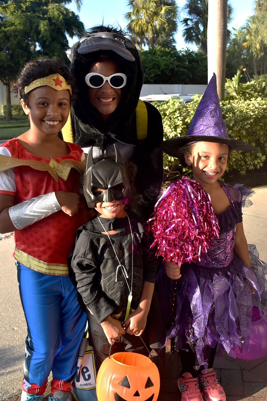 Olivia, Blake, Annabelle and Maddison Edwards