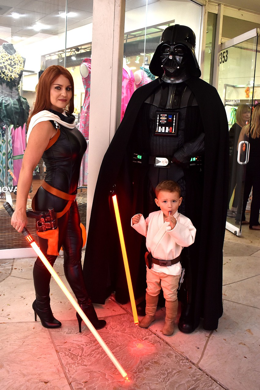 Kinga, Dan and Hunter Rankin