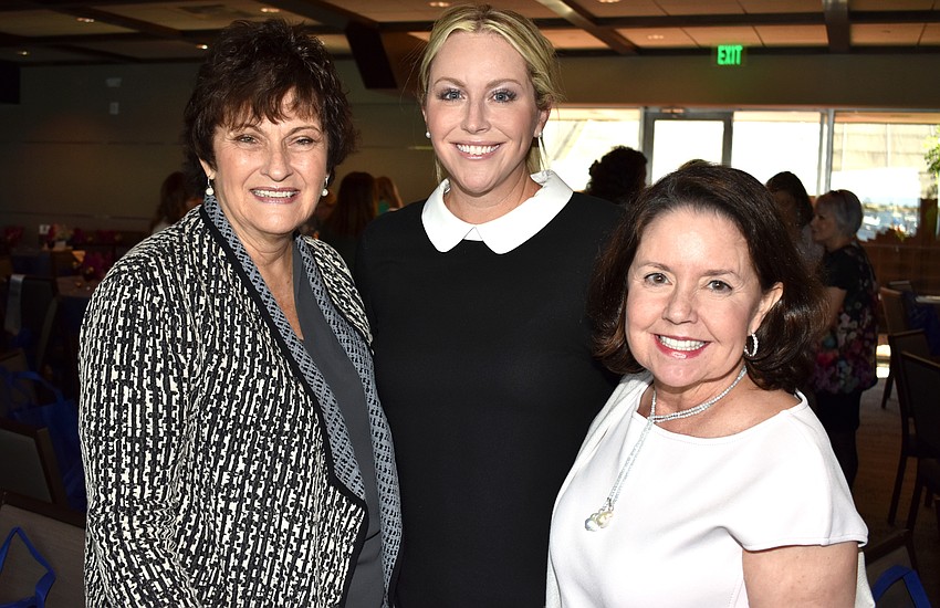Marjorie Broughton, Nikki Taylor and Kathryn Carr