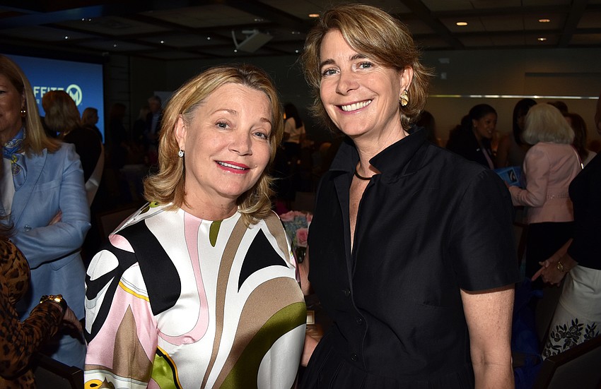 Patricia Estes and Nora Johnson