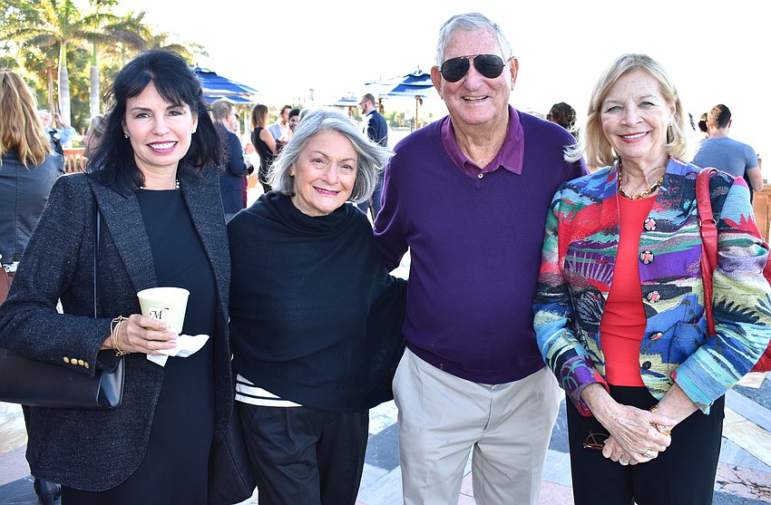 Nikki Sedacca, Mary Lou and Ed Winnick and Ann Charters