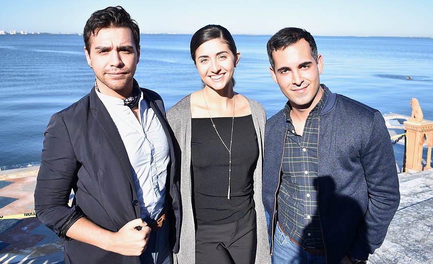 Caleb Marshall, Marina Pires and Andrés Acosta