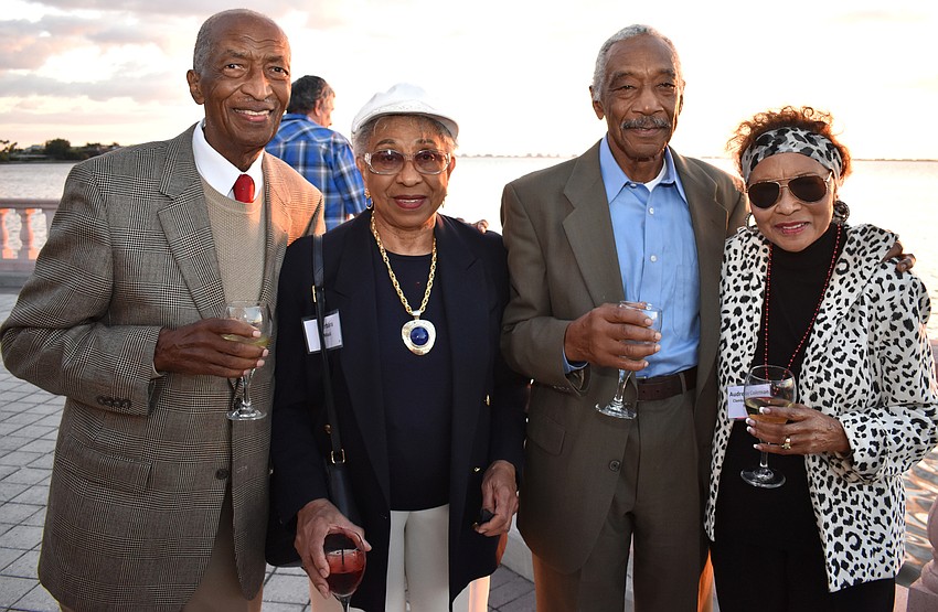 George and Barbara Mask with Bill and Audrey Coleman