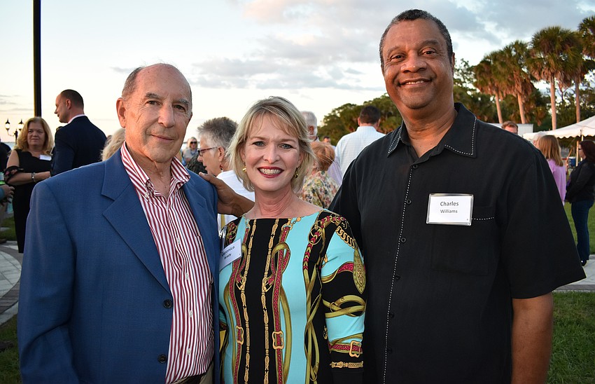 Gerry Ronkin, Veronica Brady and Charles Williams
