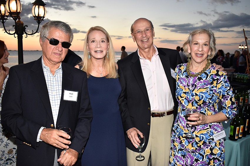 Hadi Lash, Fran Blum and Chairs Jan Sirota and Alison Gardner