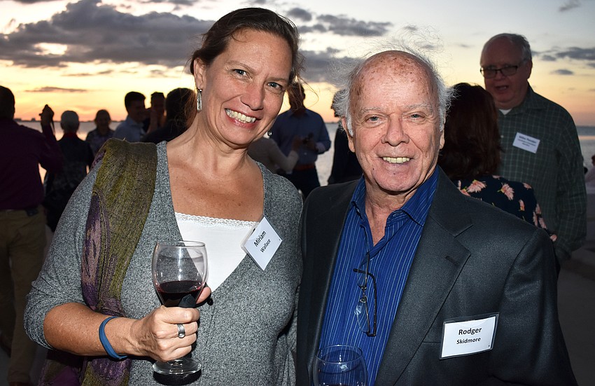 Miriam Wallace and Rodger Skidmore