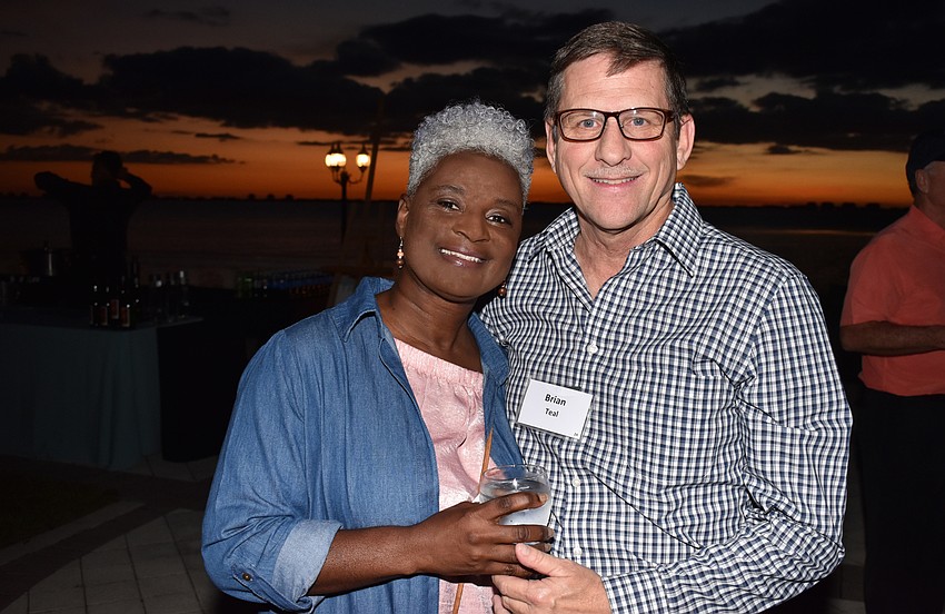 Punchie and Brian Teal