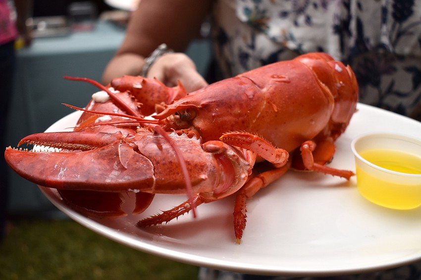 There may not have been clams, but there were plenty of lobsters at the 39th annual New England Clambake.