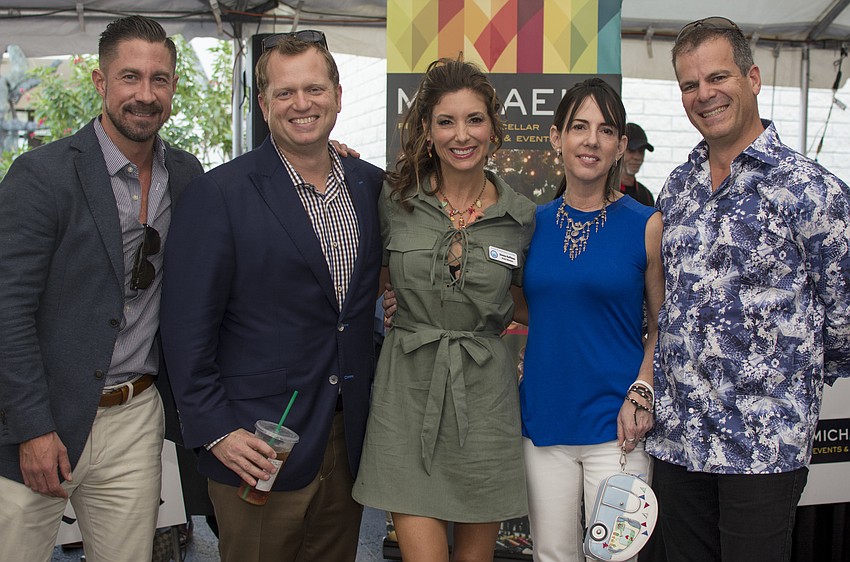 Dan Starostecki, Brian Mariash, Donna Koffman, Clara Reynardus de Villanueva and Roberto Villanueva