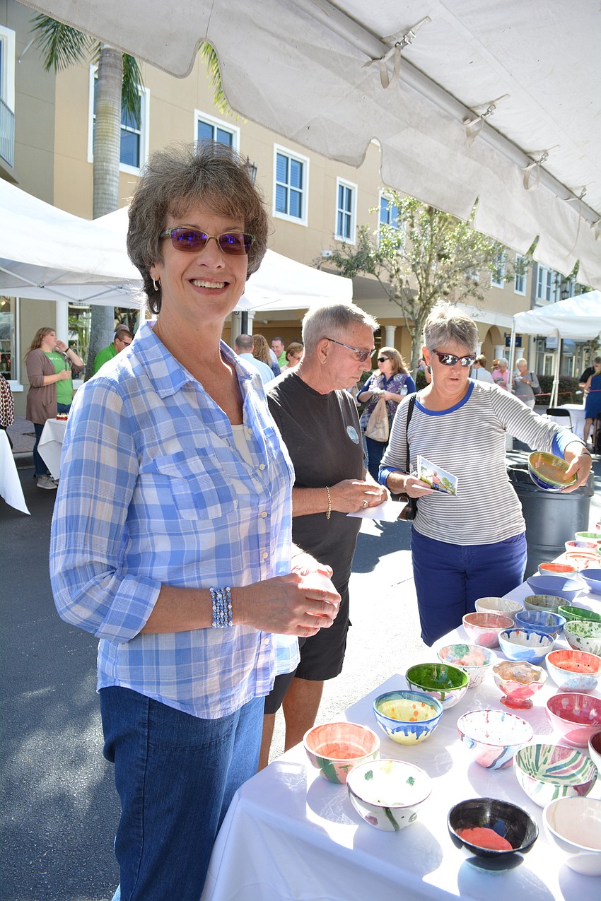 East County's Marianne Lopata searches for the perfect ceramic bowl.