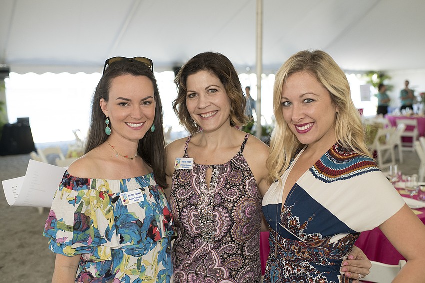 Melissa Conway, Kristen Theisen and Samantha Kingsley