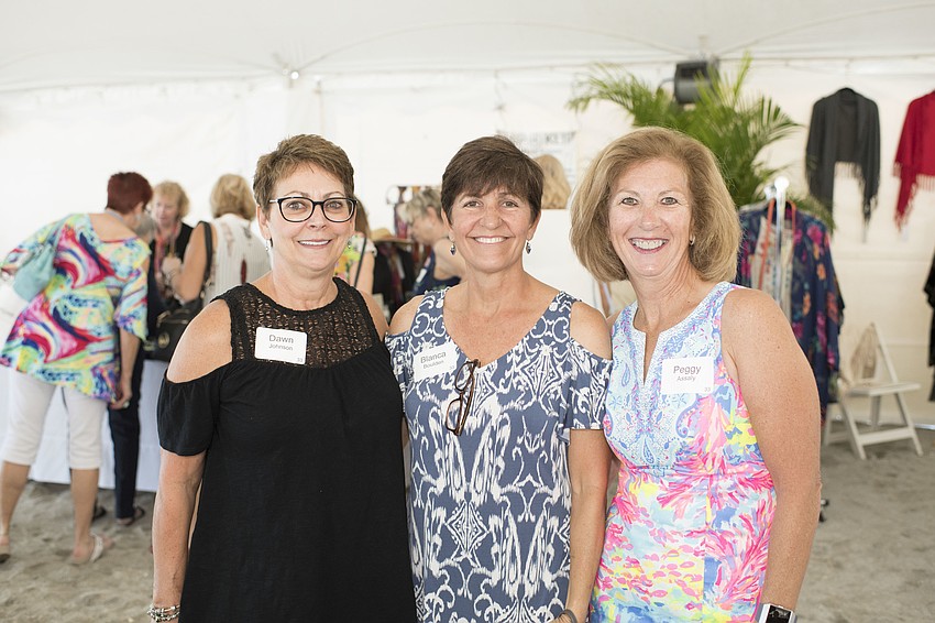 Dawn Johnson, Bianca Boulden and Peggy Assaly