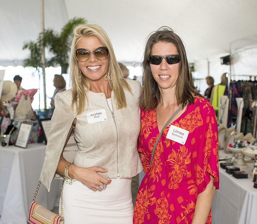 Krystel Beall and Linnea Szymanski