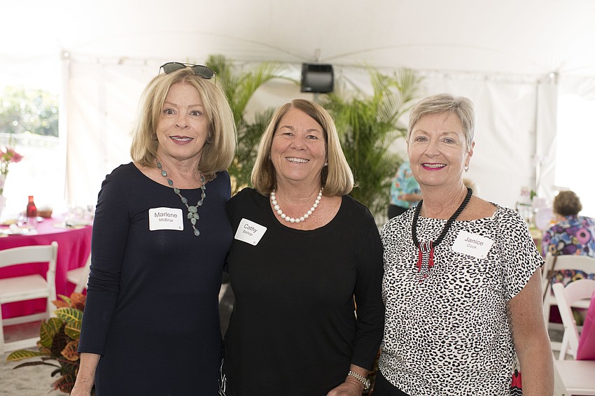 Kathy Gricius, Cathy Bishop and Janice Cook