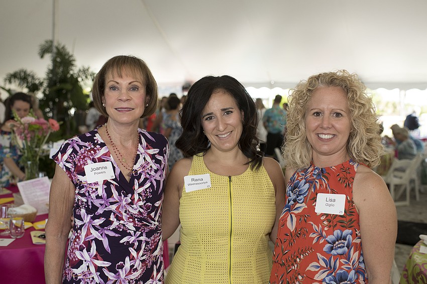 Joanne Powers, Rana Weerasooriya and Lisa Giglio