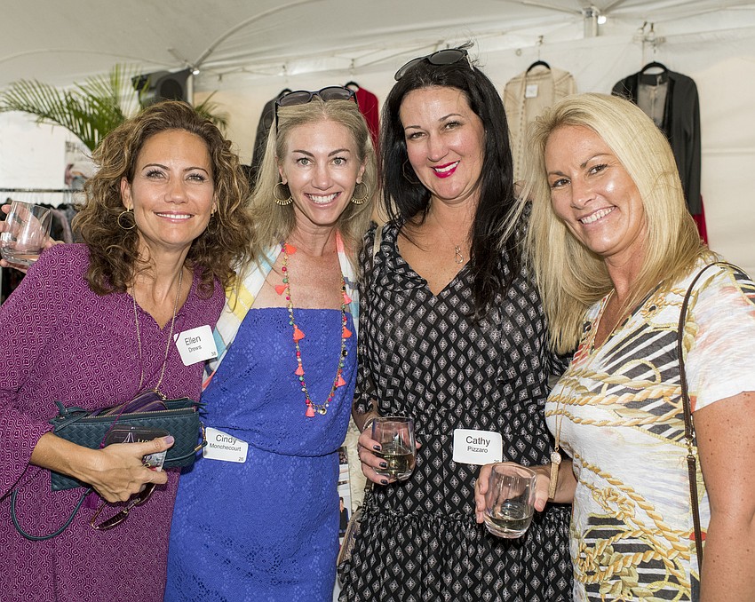 Ellen Drews, Cindy Monchecourt, Cathy Pizzaro and Lisa Jackson