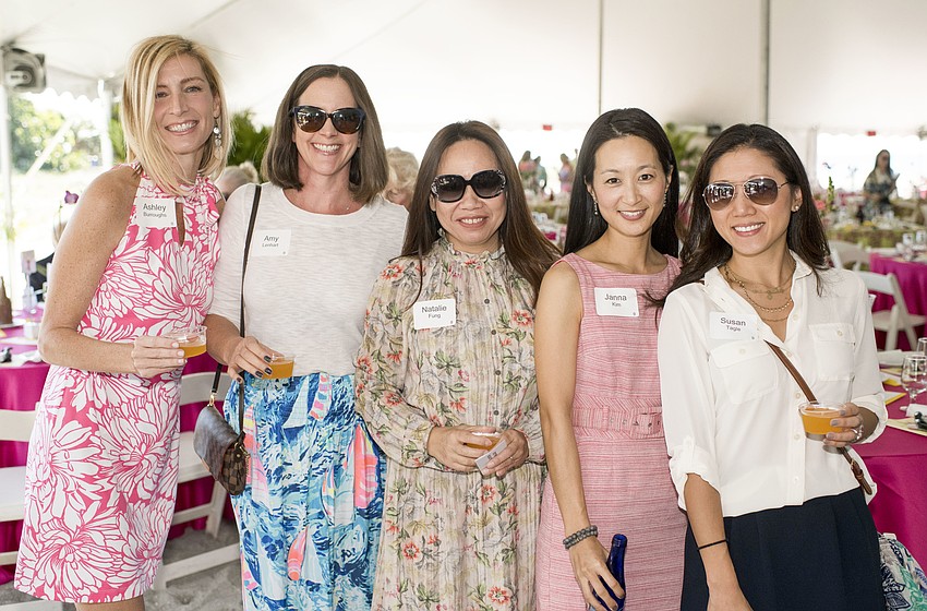 Ashley Burroughs, Amy Lenhart, Natalie Fung, Janna Kim and Susan Tagle