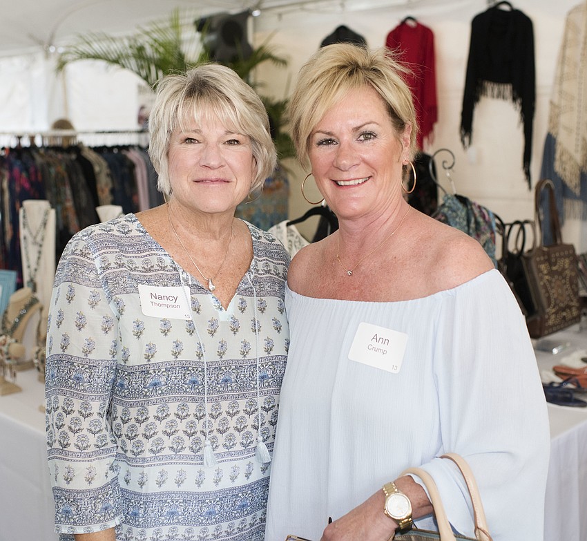 Nancy Thompson and Ann Crump