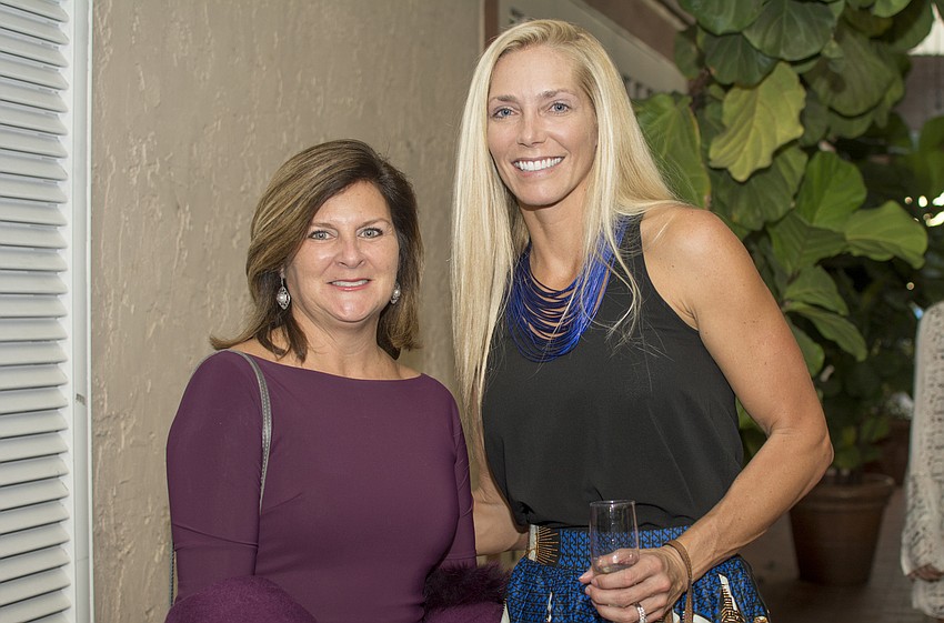 Karen Hamad and Lorraine Pater