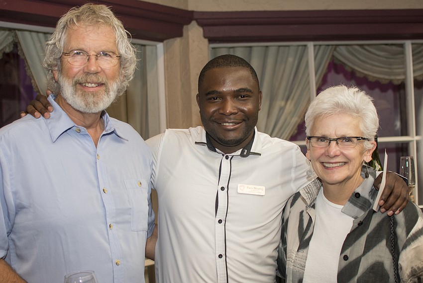 Robert Cole, Paris Moeng and Marie McKee