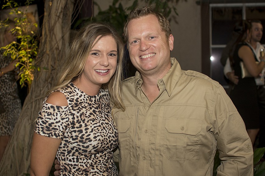 Carly Evans and  Brian Mariash