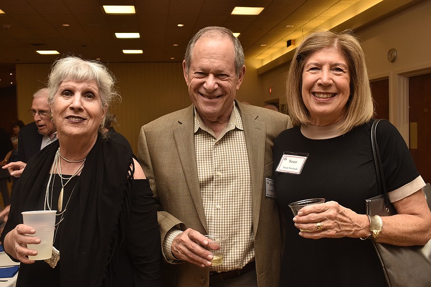 Sylvia Pastor and Kenneth and Susan Newmark