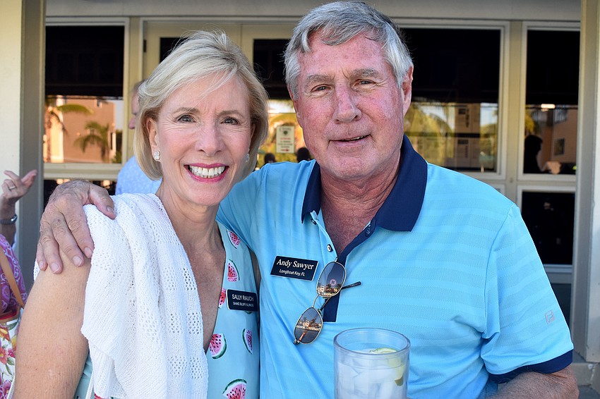 Sally Rauch and Andy Sawyer