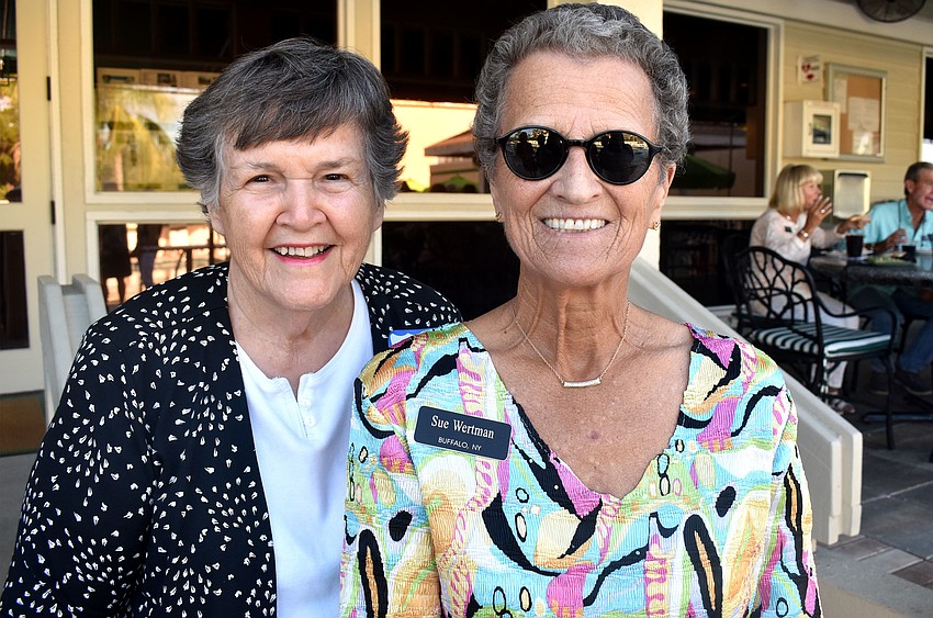 Barbara Moore and Sue Wertman