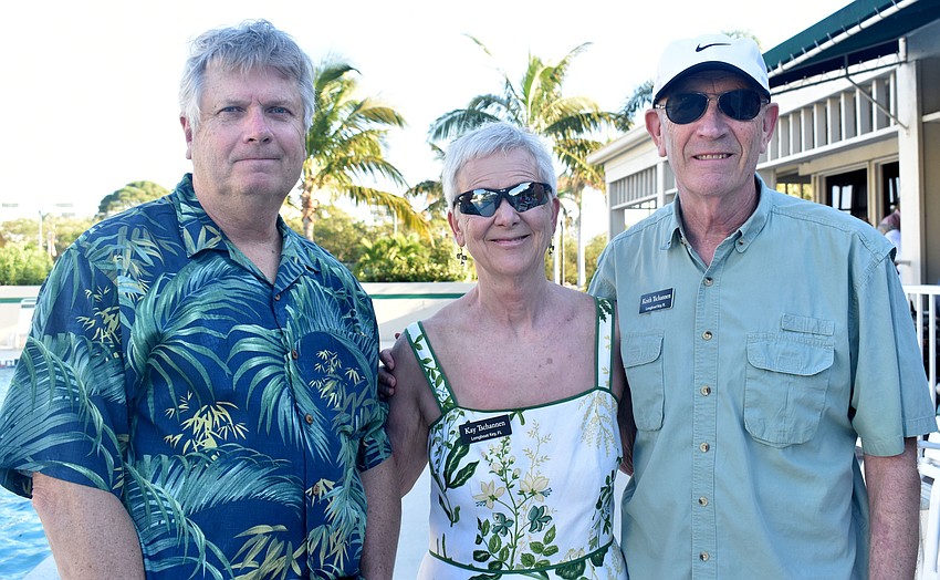 Marc Fors and Kay and Keith Tschannen