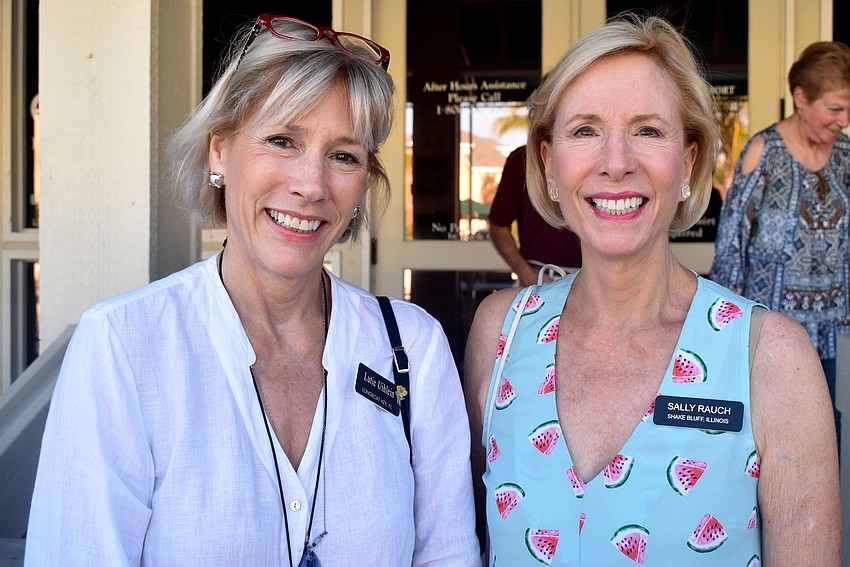 Lutie Uihlein and Sally Rauch