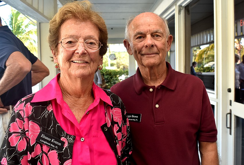 Eleanor Kveton and Roger Brown