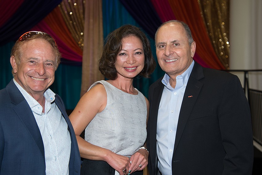 Terrigi Cicoone, Rachel West and John Saputo