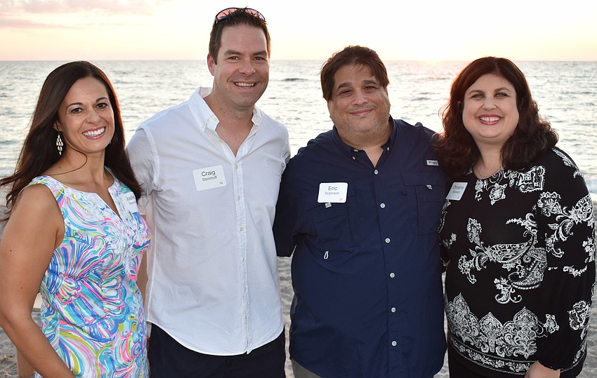 Joelle and Craig Steinhoff with Eric and Christine Robertson