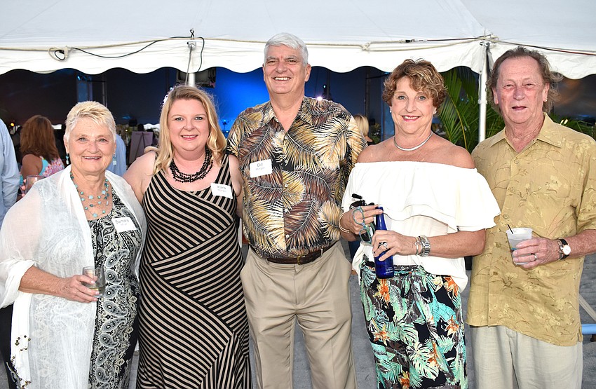 Barbara Miller, Kara and Bill Morgan and Jeanne and Rich David