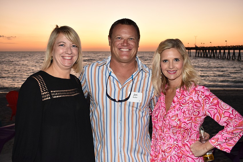 Lori Sparrow with Jim and Michelle Butler