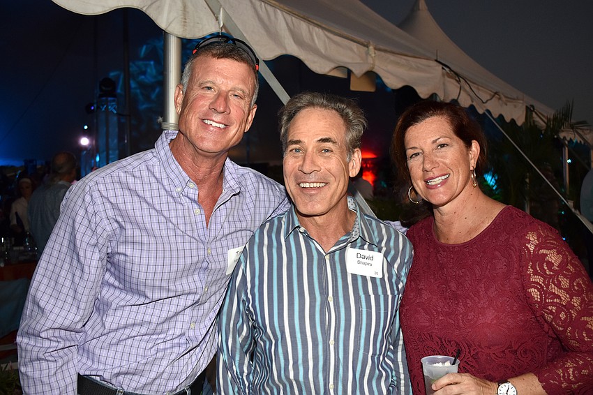 Tim Meyers, David Shapiro and Doreen Clyne