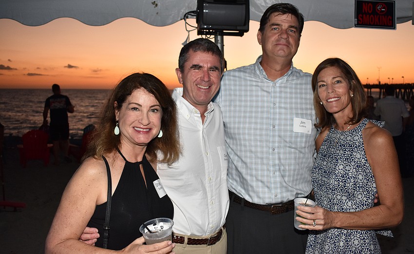 Sharon and Greg Betterton with Jim and Lisa Collins