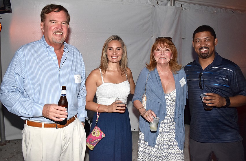 Paul Warner, Raquel Franzen, Kathy Warner and Darrick Jordan
