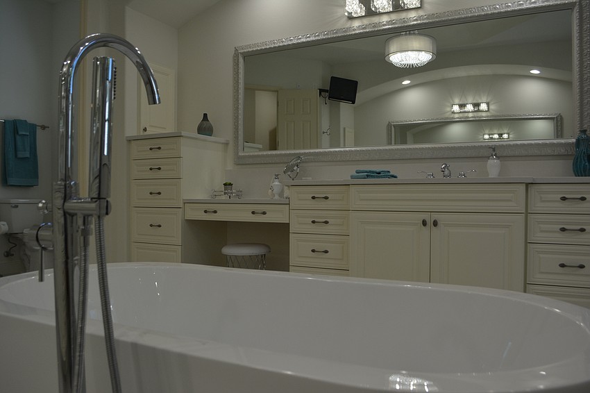 Master bathroom renovations adhere to the 