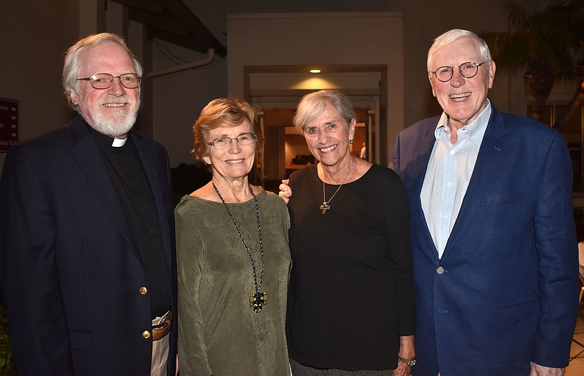 The Rev. Don Hillerich, Marty Hillerich and Jane and Fred Wittlinger