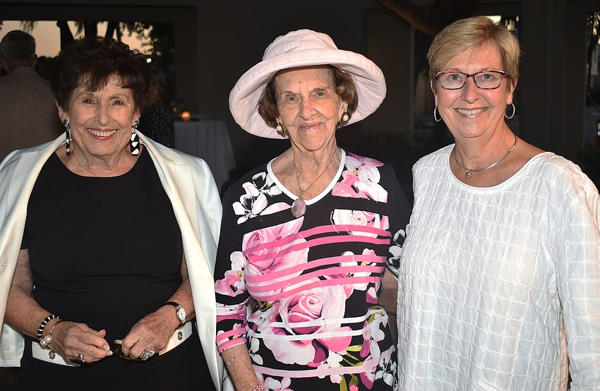 Doris Bushman, Marjorie Klotz and Marjorie Sonstroem